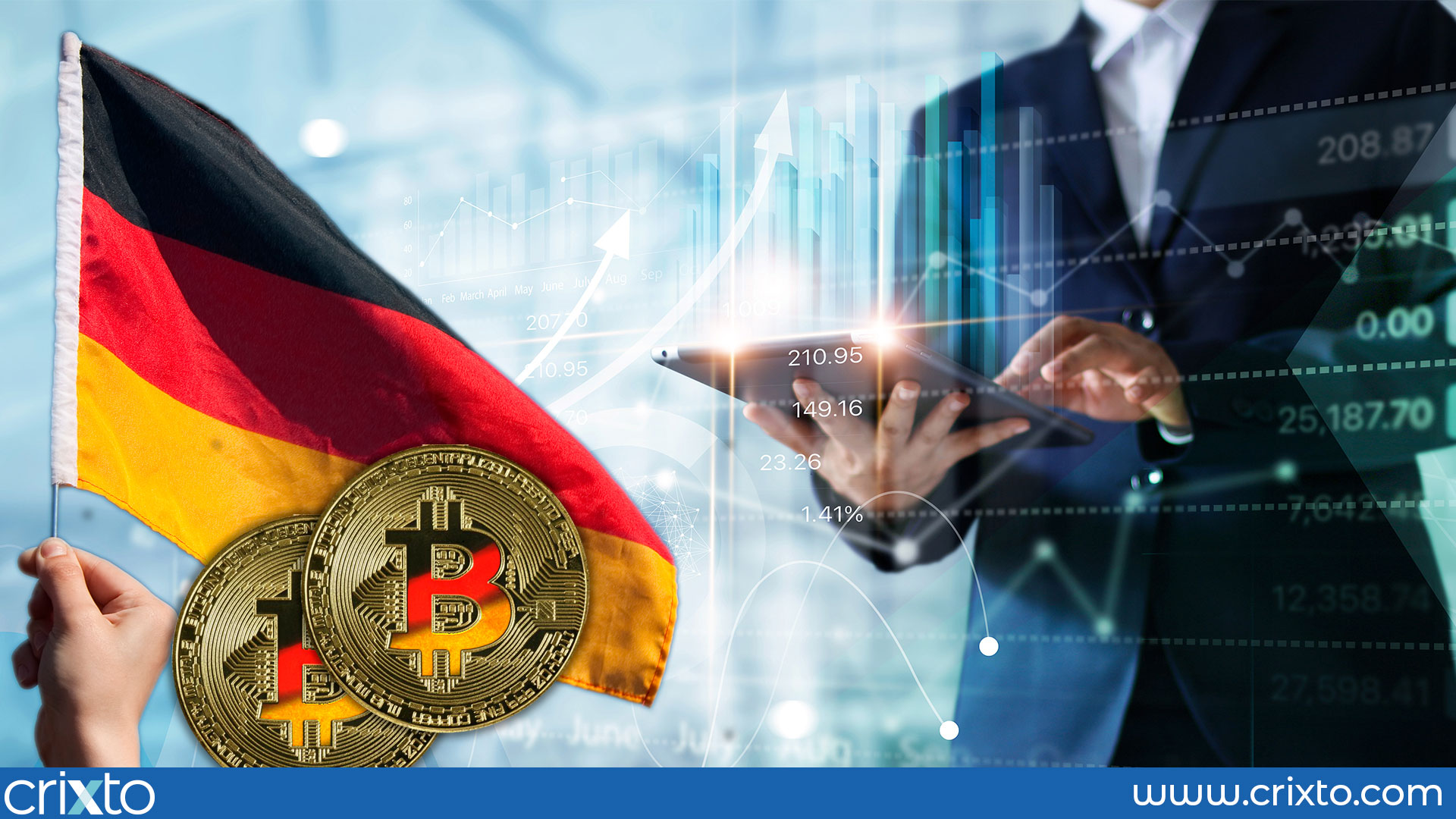 Bancos de Alemania podrían comenzar a utilizar criptomonedas