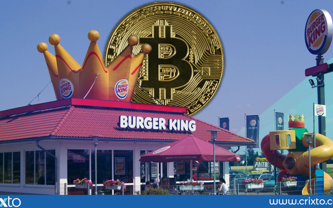 Fast food chain accepts cryptocurrencies as a form of payment