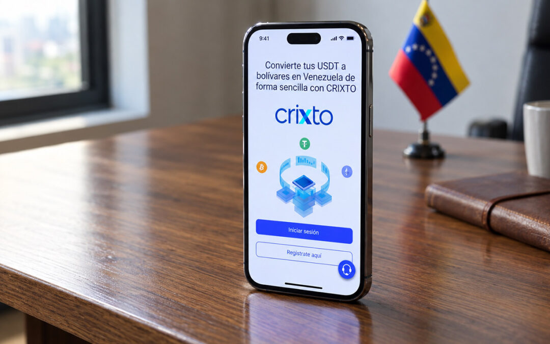 Convierte tus USDT a bolívares en Venezuela de forma sencilla con CRIXTO